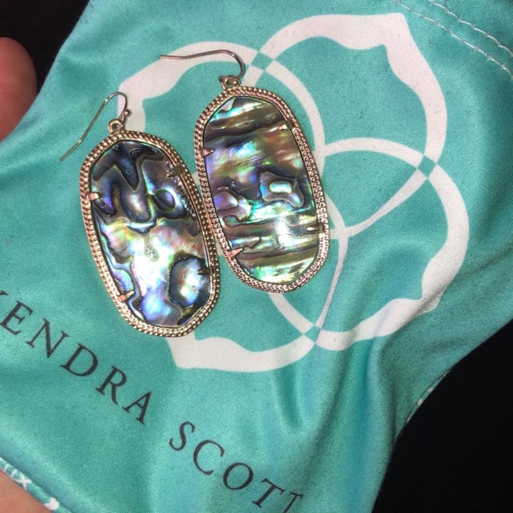 Kendra Scott Danielle Abalone Stone earrings